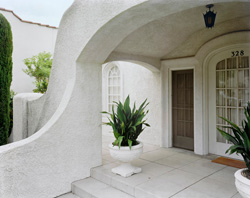 tim bradley - Plater on Porch, photograph, house, California